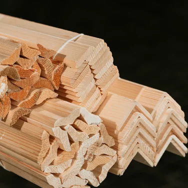 Drevené ukončovacie lišty 4 cm