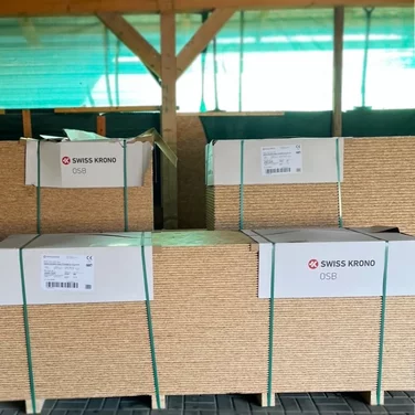 OSB doska rovná hrana 15mm